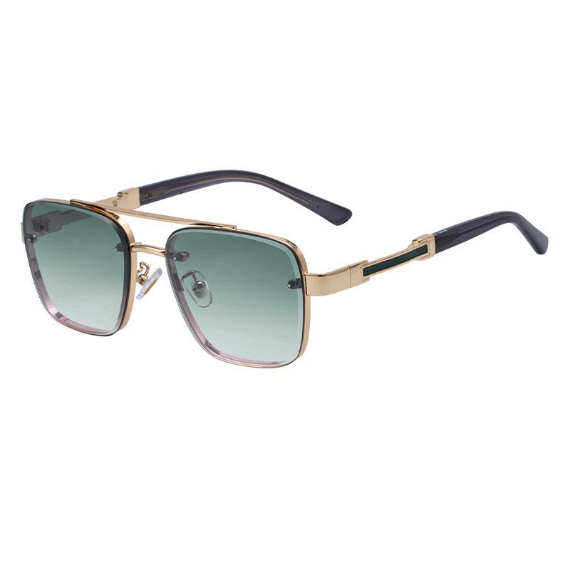 2025Retro Glasses Men Driving Sunglasses Square Frame High-end Men's Sunscreen Sunglasses Premium sunglasses