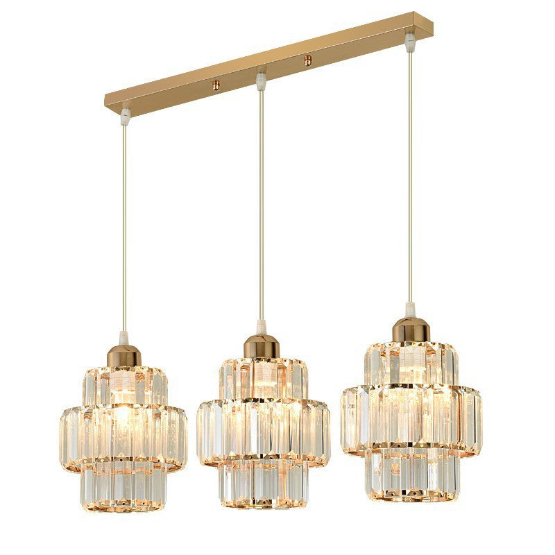 Restaurant Pendant Light Three-Head Modern Minimalist Bar Creative Dining Table Bedroom Unique Living Room Dining Room Grand Nordic Lighting