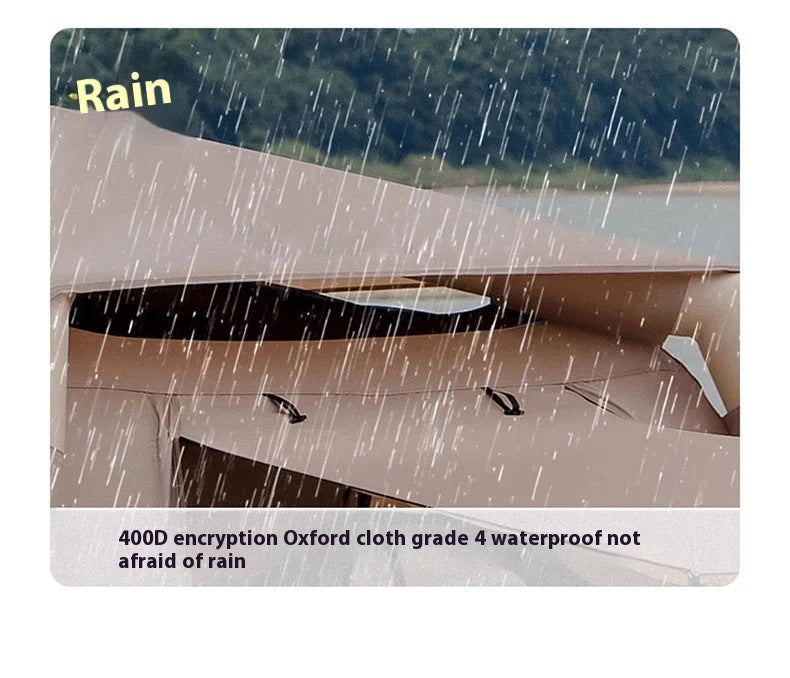 Outdoor Fully Automatic Inflatable Tent Camping Thickened Rainproof Portable Camping Equipment Oxford Cloth Tent