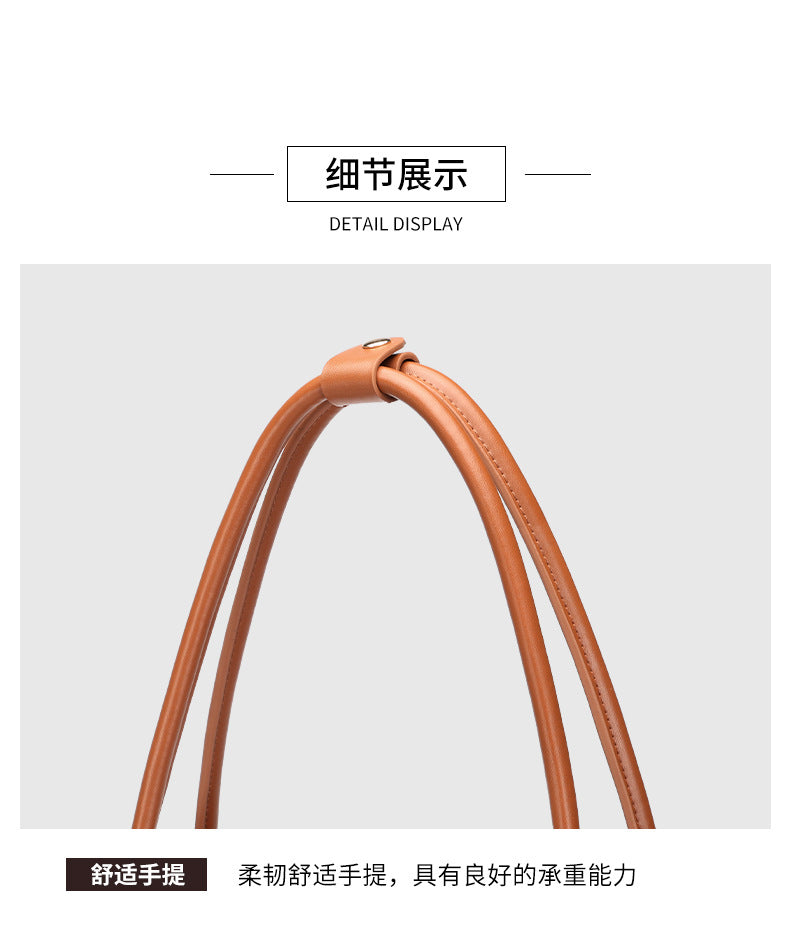 European and American New Fashion Simple Large Capacity Hand Carrying Boston Bag Women's Travel Bag Fashion All-Match Shoulder Underarm Bag