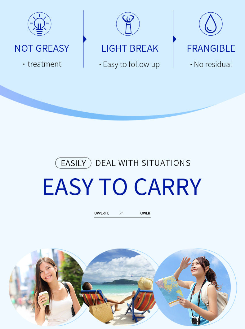 Sunscreen SADOER Protective Isolation SPF50+ Lightweight, Moisturizing, Clear Cross-Border Wholesale