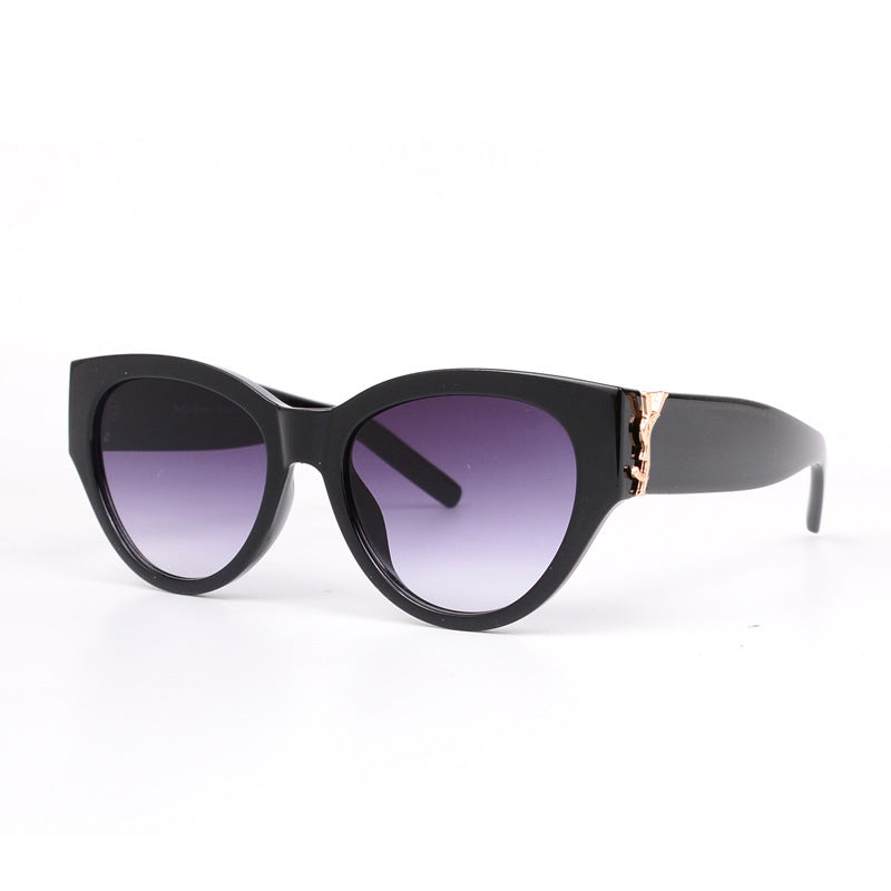 Park Caiying ROSE Same Style Sunglasses Versatile Fashionable Trendy Personality Street Style Sunglasses Wholesale6090