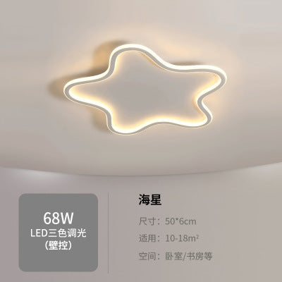 Nordic Bedroom Ceiling Light Modern Simple Creative Geometric Master Bedroom Room Lighting Design Water Ripple Ceiling Light