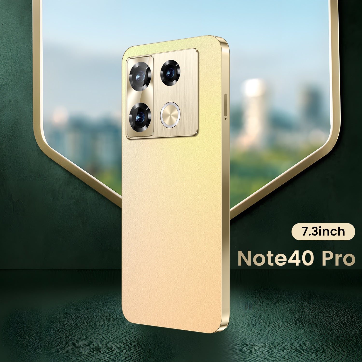 Popular Note40 Pro Smartphone16+1T Brand new Android phone7.3Inch Large Screen Wholesale