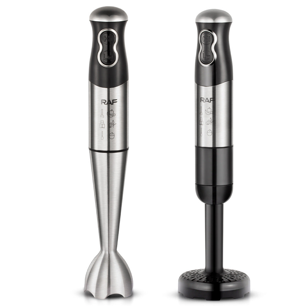 RAF EU Standard Portable Household Handheld Electric Stainless Steel Food Mixer Cooking Stick Blender300
