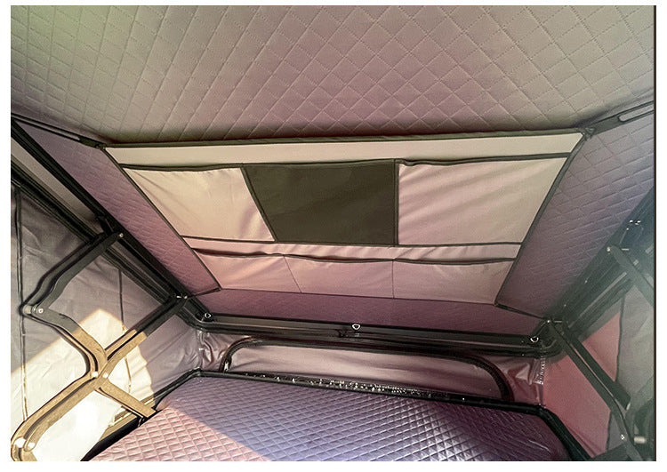 Hot Selling Car Roof Tent Outdoor Car Travel Hard Top Car Tent Outdoor Supplies Folding Camping Tent