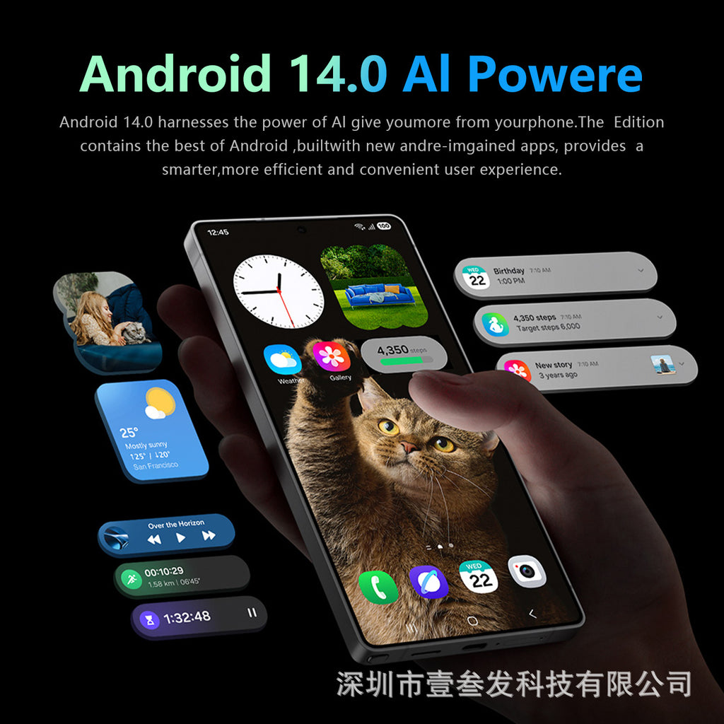 S25 Ultra Smartphone  4+64 High-end7.3Inch Large Screen Android12Source Factory