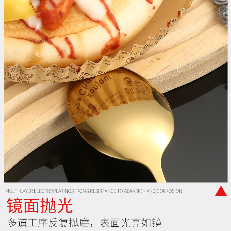 Stainless Steel Cutlery Restaurant Western Steak Knife Fork Imitation Marble Pattern Ceramic Handle Knife Fork Spoon Tea Spoon Tea Fork Set