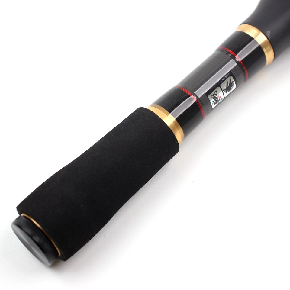 Ultra-short Ultra-hard Small Sea Rod Straight Handle Retractable Fishing Rod Boat Fishing Rock Fishing Long Casting Rod Can Be Put In Pocket