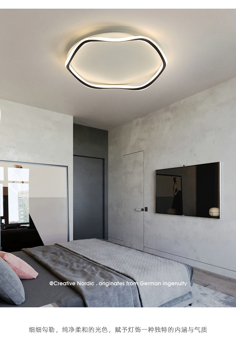 Lamps led Ceiling Lamp Creative Warm Romantic scandinavian Room Lamp Minimalist Modern Creative Master Bedroom Lighting