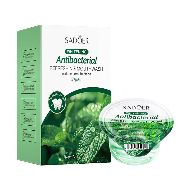 Mint Antibacterial Refreshing Mouthwash SADOER Oral Cleaning Mouthwash Cross-Border Wholesale