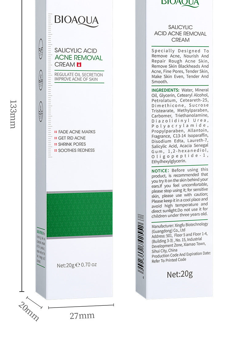 Salicylic Acid Series  BIOAOUA Pore Minimizing and Acne-Removing Mask   Factory Direct Sales