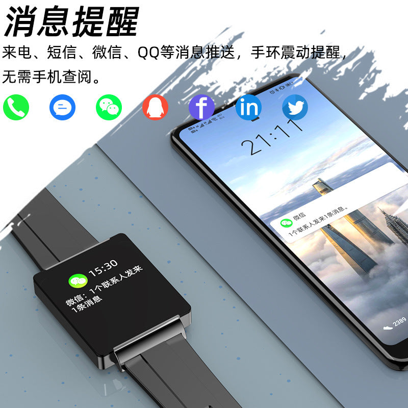 ks01Smart Watch Non-Invasive Blood Glucose and Oxygen Health Monitoring Watch NFC Huaqiangbei Sports Smart Watch