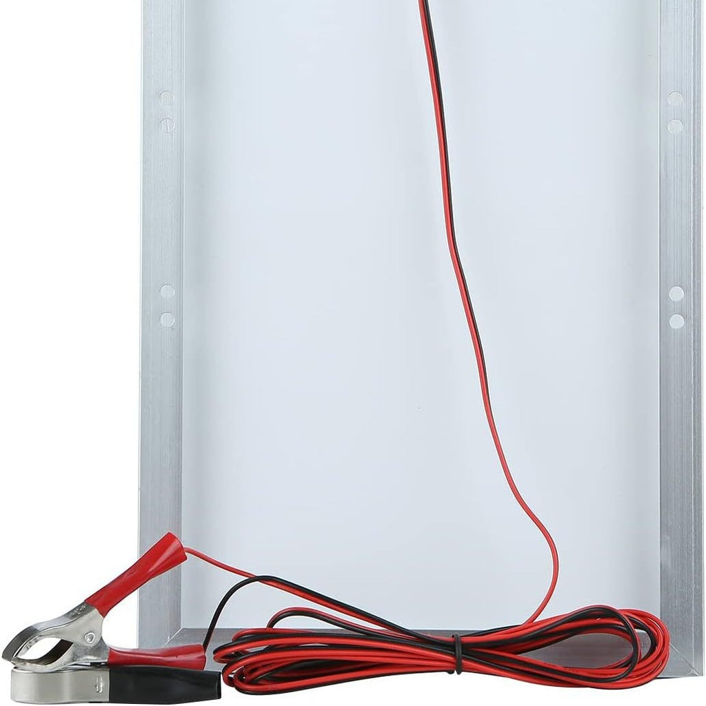 Solar panel30W Portable Solar Panel Kit IP65 Waterproof Alligator Clip Solar