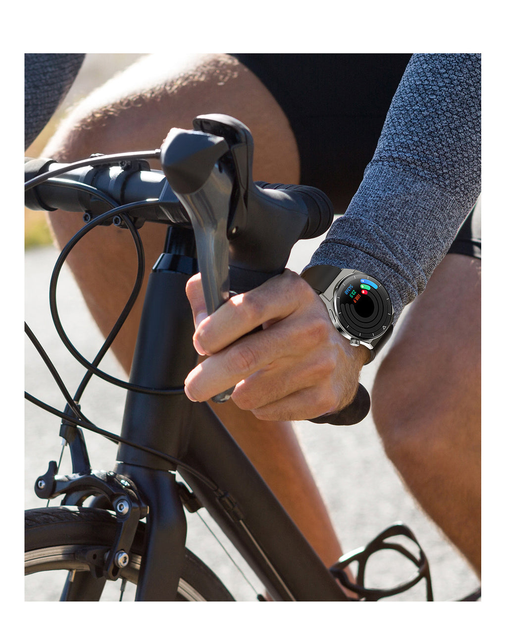 New HK46Smart Watch HD AMOLED Multiple Screen Dial Switching NFC Offline Alipay Factory