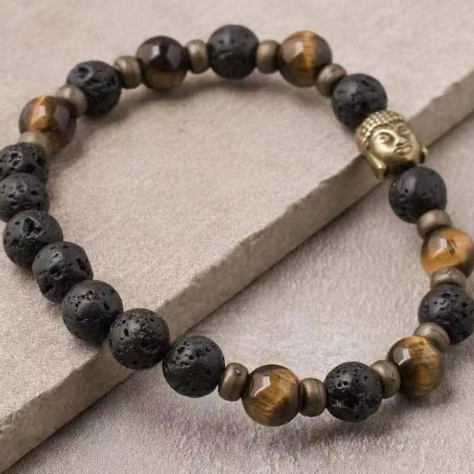 European and American fashion new white turquoise amethyst bracelet108Lotus Pendant Bracelet with Buddhist Beads