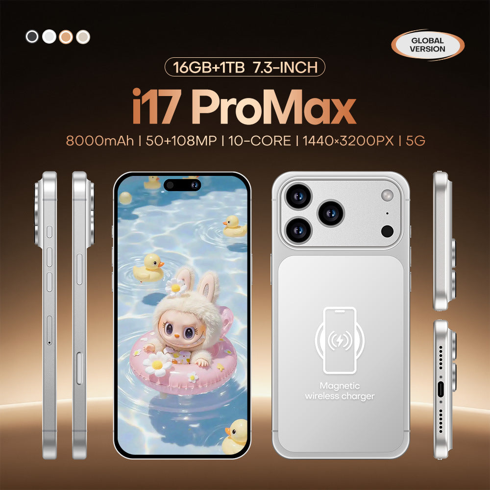 Hot Sale i17 Pro Max Android Smartphone16+1T Mobile phone source factory available