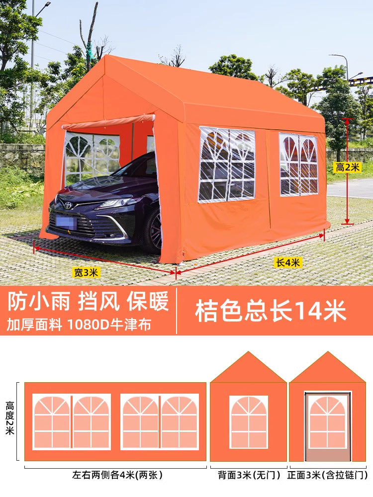 Camping Internet Celebrity Market Stall Tent Cover Thickened Windproof Rainproof Coldproof Outdoor Windproof Cloth Distribution and Dropshipping