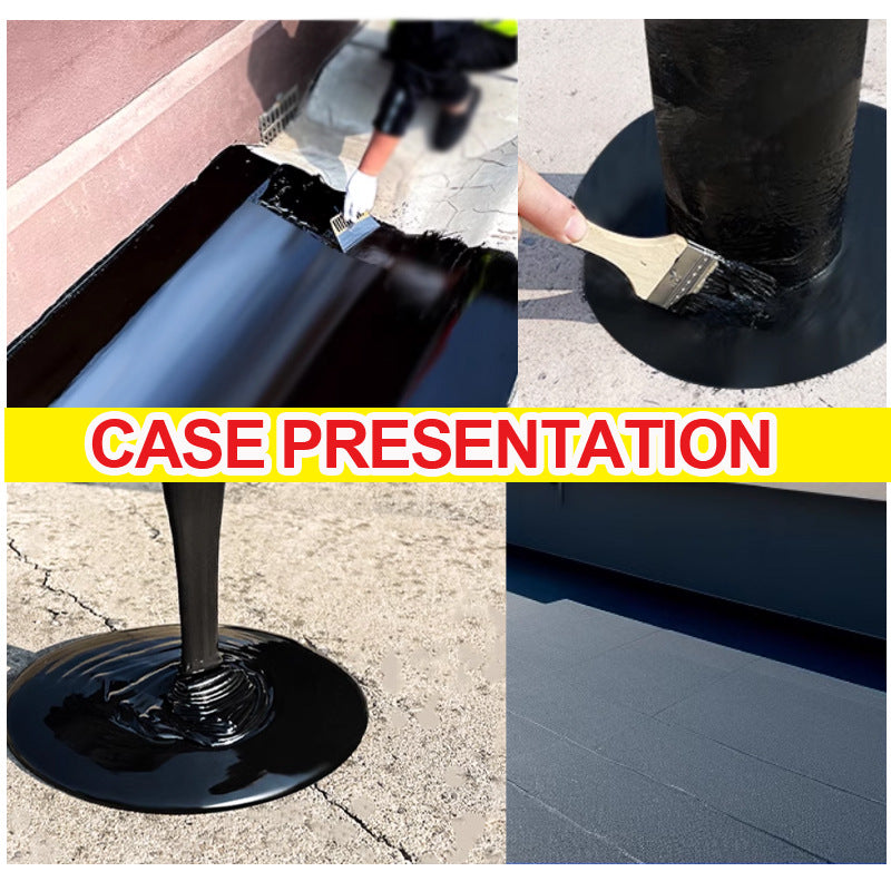Waterproof Polyurethane Coating Roof Window Sill Liquid Membrane Flat House Crack Leak Sealant Anti-Seepage
