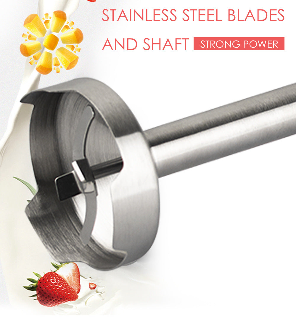 European Standard Fruit Juicer Food Processor Stainless Steel Electric Blender Single Stick Small Kitchen Appliances