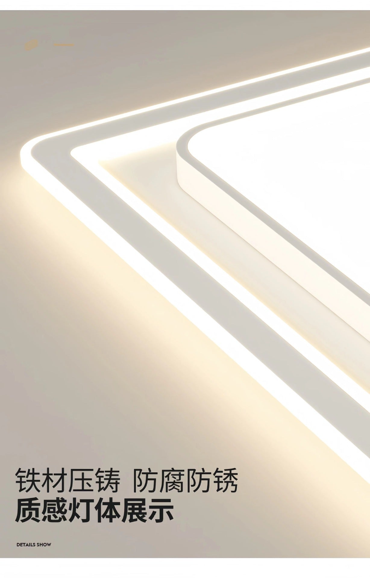 Eye Protection Ceiling Lamp Modern Minimalist Living Room Lamp Full Spectrum LED Bedroom Lamp Zhongshan Lighting Package Installation