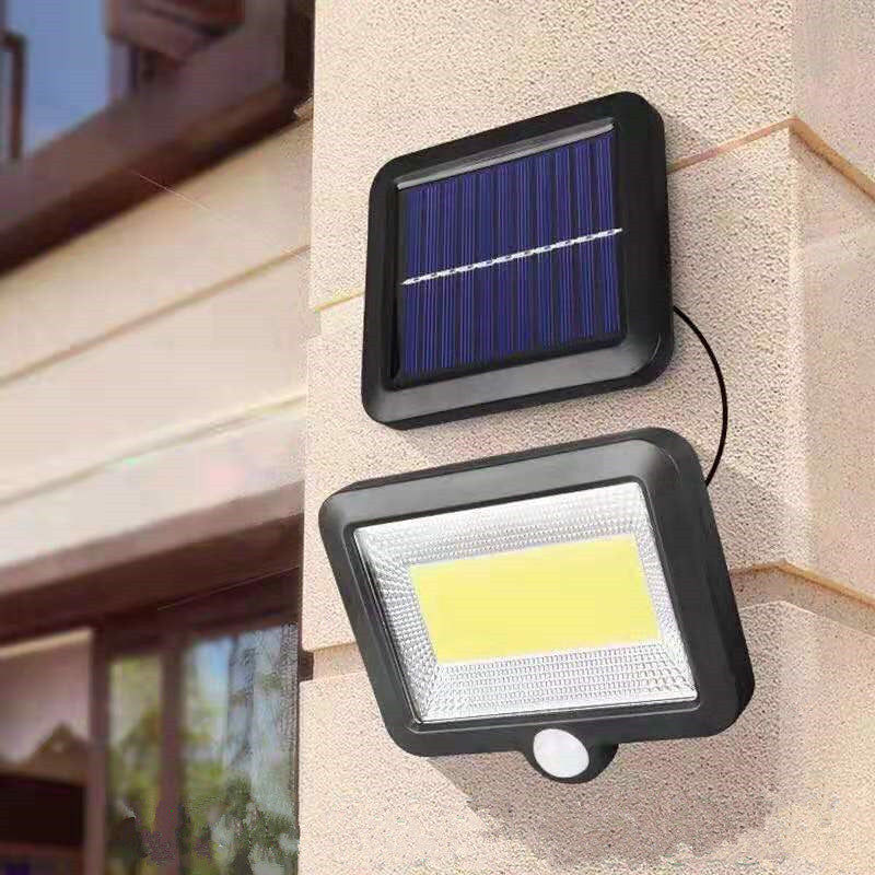 New Outdoor Solar Charging100COB Split Sensor Light Garden Light Wall Light Garden Light Power Outage Emergency Light