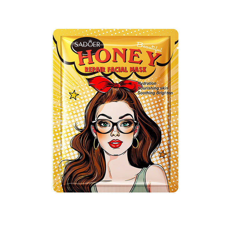 Full English Goddess Mask SADOER Hyaluronic Acid Moisturizing Hydrating Face Mask Sheets Wholesale for  Trade