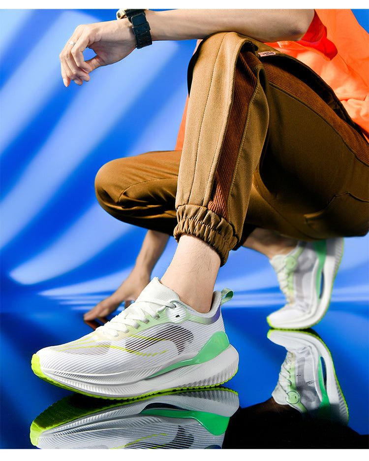 Sports Shoes2025Summer new men's shoes breathable mesh shoes soft sole lightweight running shoes shock-absorbing sports shoes