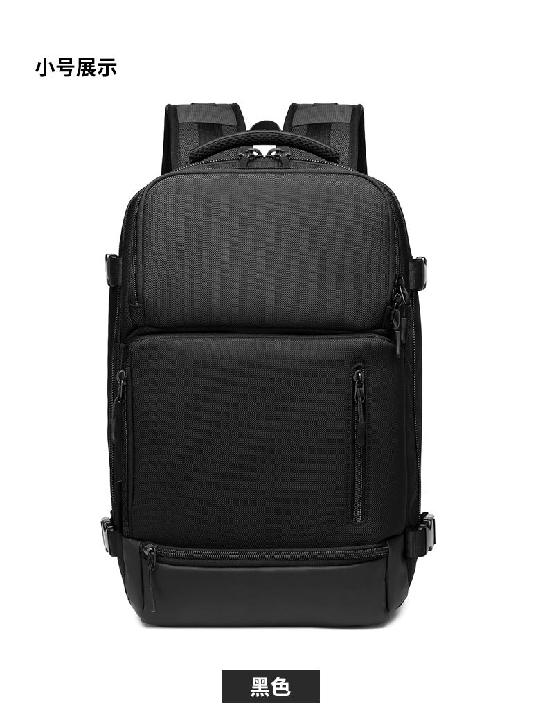 OZUKO Men's Backpack1715-inch Laptop Bag Business Travel Large Capacity Waterproof Commuting Sports Backpack