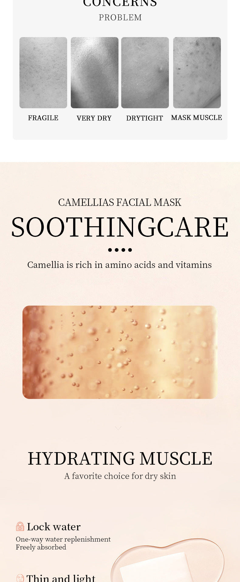 Full English Mask25gBIOAOUA Rice Honey Hydrating Moisturizing Tablets Pack  Wholesale OBO