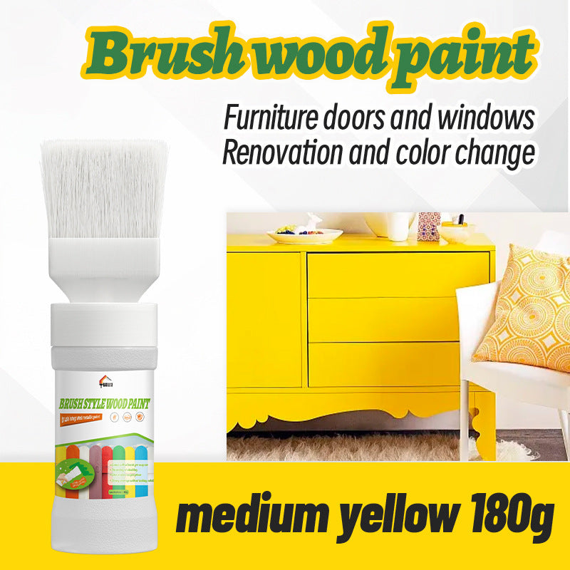 Wooden Brush Paint Solid Wood Cabinet Table Chair Water-Based Coating Door Window Furniture Renovation Color Change Latex Paint Oil Paint
