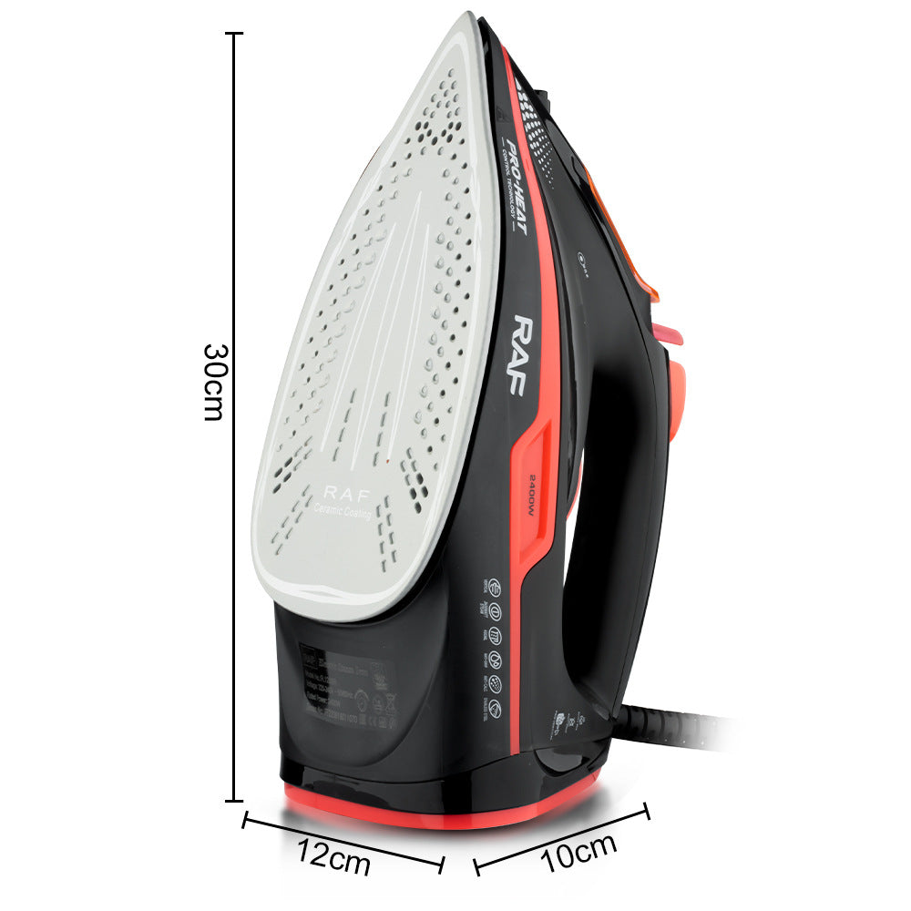 RAF European Standard Household Steam Electric Iron2600W Handheld Small Portable Clothes Ironing Machine