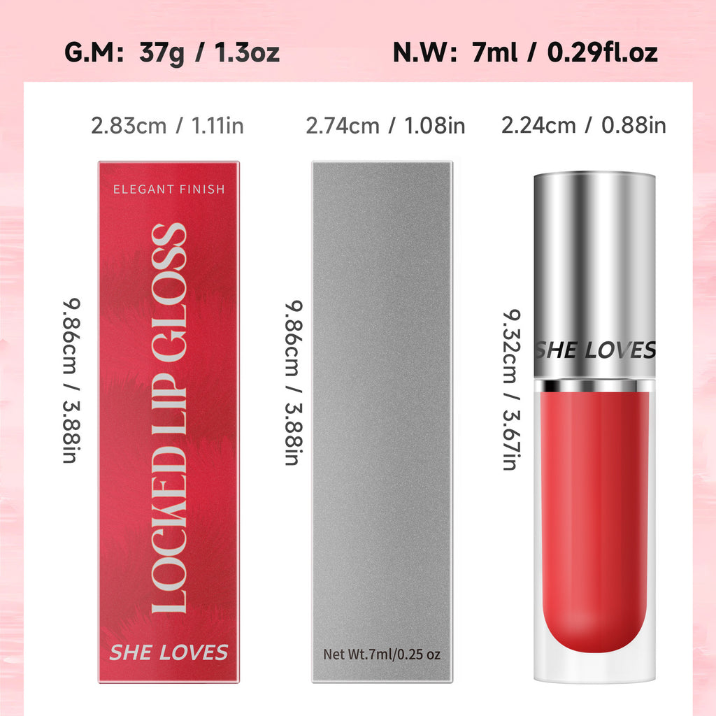 SHELOVES Waterproof Non-Stick Cup Lip Gloss Matte Velvet Liquid Lipstick Wholesale Factory