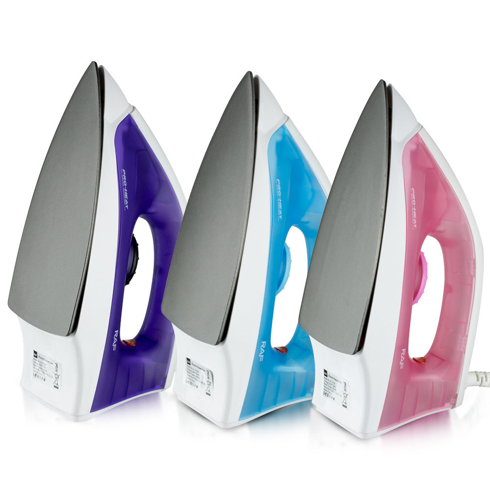 RAF EU Standard Handheld Electric Iron Household Small Portable Iron Handheld Ironing Machine Dry Iron 1172