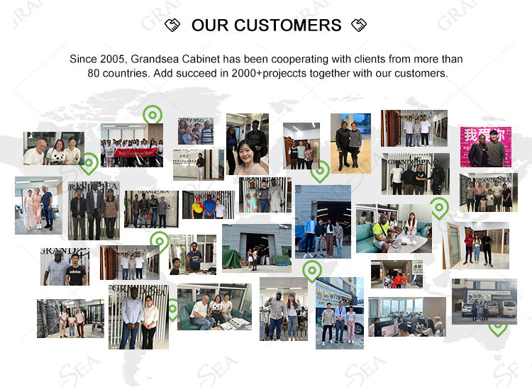 Ready to Assemble Luxury Kitchen Cabinet Modern Kitchen Cabinet Kitchen Furniture Set