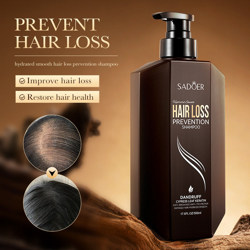 Full English Shampoo500ml SADOER Hydrating Smooth Anti-Hair Loss Anti-Dandruff Shampoo  Wholesale