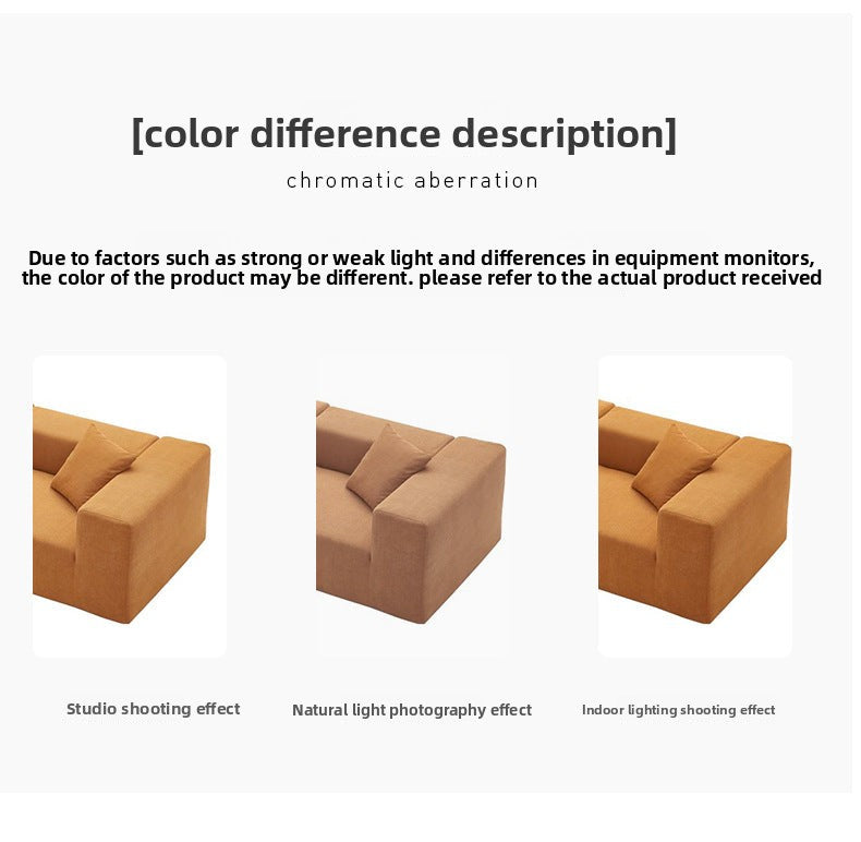 Fully Compressed Sofa Compression Sofa Corduroy Fabric Sofa for Home Living Room Straight Sofa Shipping and tax not included