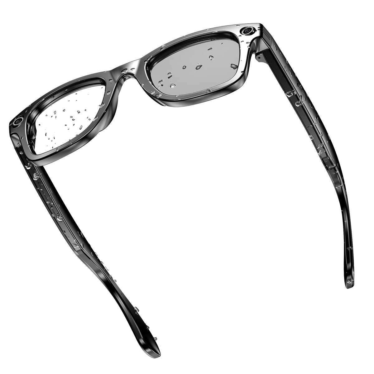 【Upgraded Version】Ai Smart Glasses Shooting800W Pixel HD anti-shake dual noise reduction sunglasses with camera