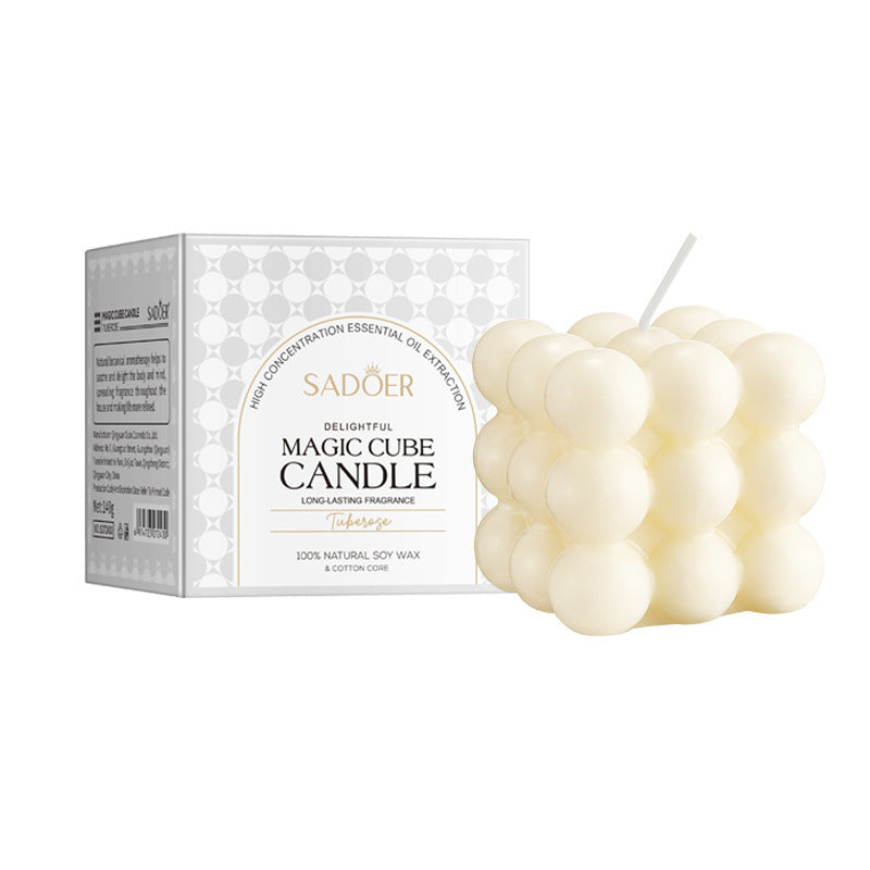 Aromatherapy Candle140g SADOER Celebration Holiday Party Birthday Candle Cross-Border Foreign Trade Wholesale