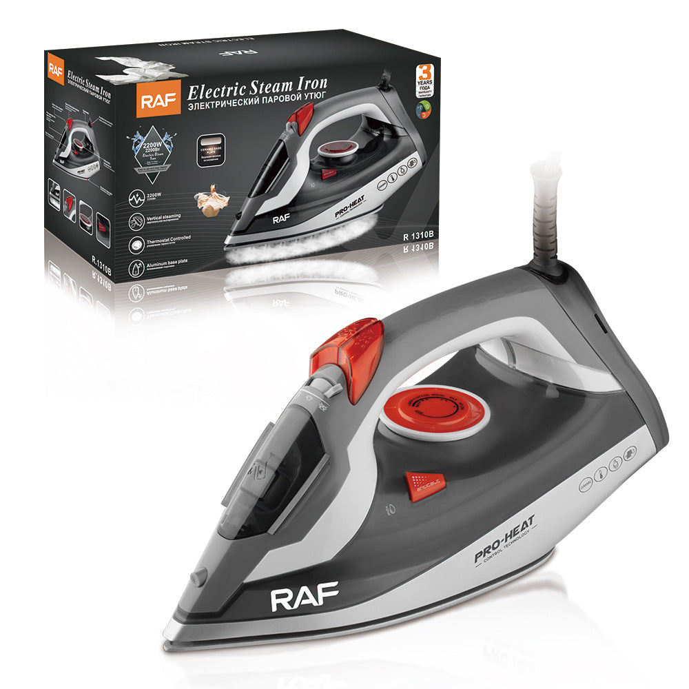 RAF European Standard Steam Iron Portable Ironing Machine Three-speed temperature-adjustable pressure-type high-power electric iron
