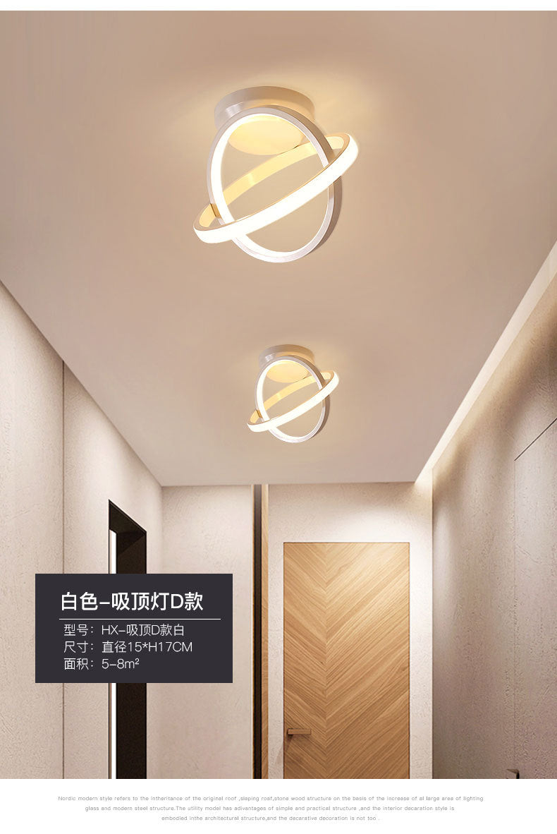 Aisle Light Entryway Hallway Light Iron Art Stair Light Cloakroom led Ceiling lamp balcony lamp Zhongshan lighting fixtures