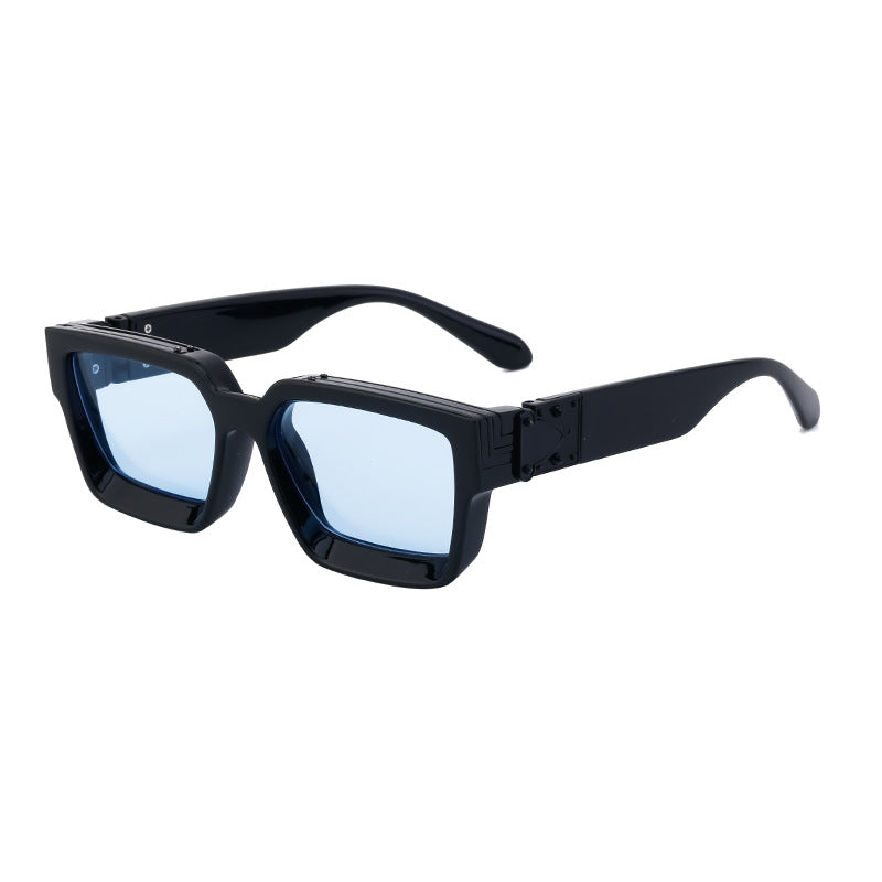 0k Billionaire Style Sunglasses Men Fashion Internet Celebrity Sunglasses Women High-end Glasses Square Frame Sunglasses