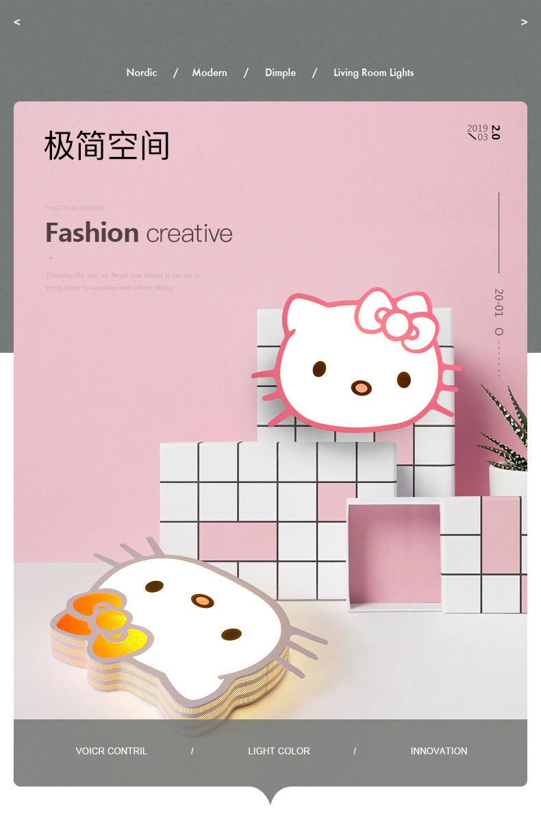 Children's Room Lamp Girl Modern Simple Boy Round Ceiling Lamp Cozy Bedroom Lamp Creative Kindergarten Classroom Lamp