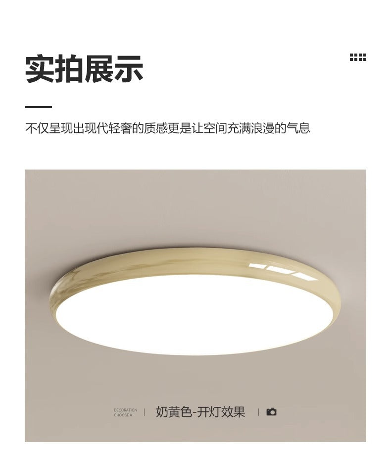 Ultra-Thin led Ceiling Light Simple Modern Zhongshan Master Bedroom Light Room Living Room Light Corridor Balcony Super Bright Lighting Fixture
