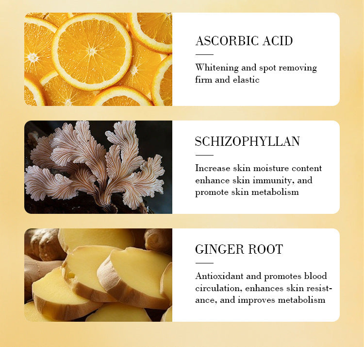 Spot Goods I Kojic Acid Turmeric Nighttime Sleep Peel-off Mask Brightening Skin Collagen Application