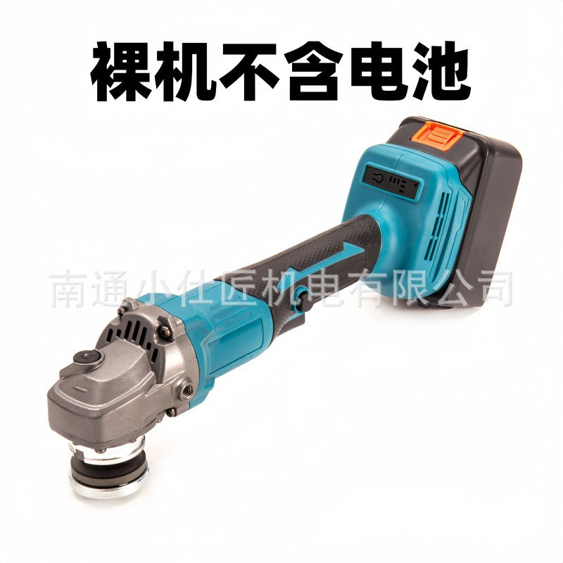 Cross-Border Dropshipping Lithium Battery Rechargeable Angle Grinder Small Cutting Grinding Household Multifunctional Angle Grinder Handheld