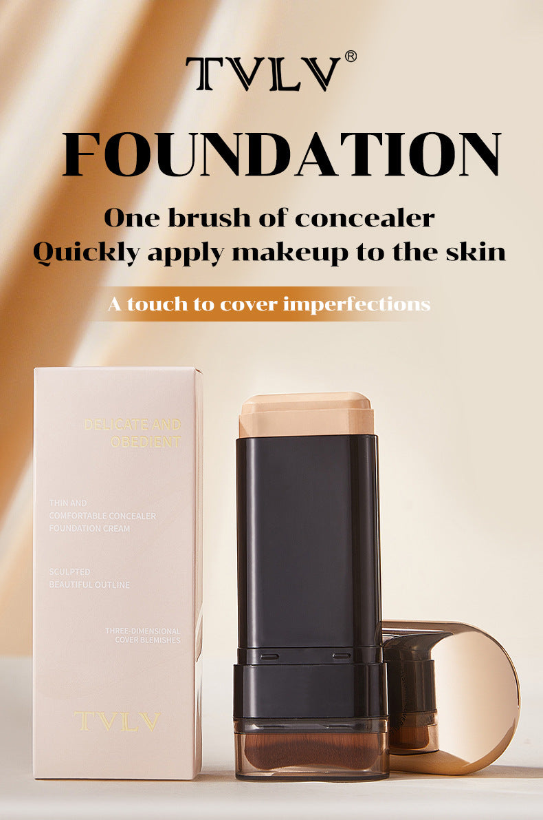 Eraser Double-ended Foundation Cream20g Concealer Moisturizing Long-lasting Makeup Removal Matte Lightweight Foundation