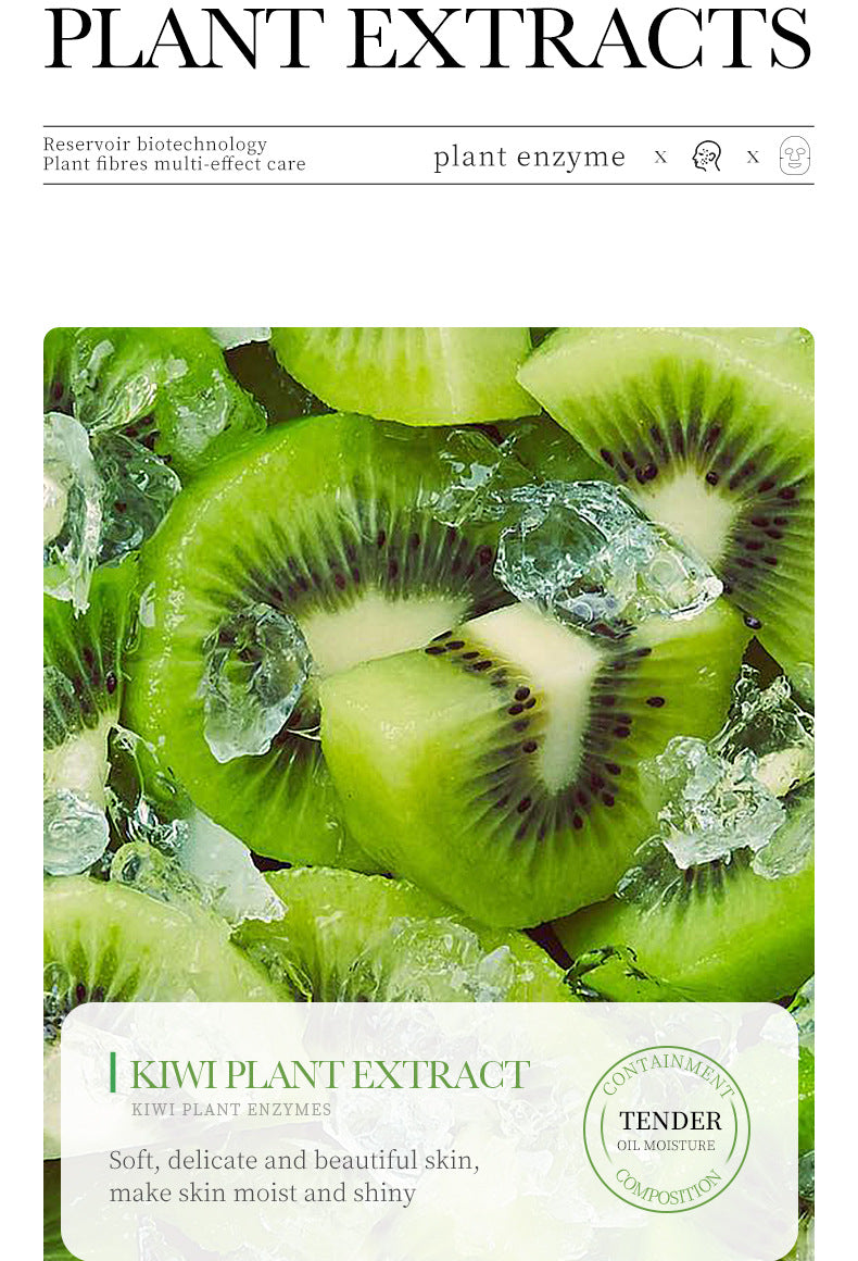 Plant Enzyme Mask25gBIOAOUA Hydrating and Moisturizing Tablets for Cross-Border Wholesale