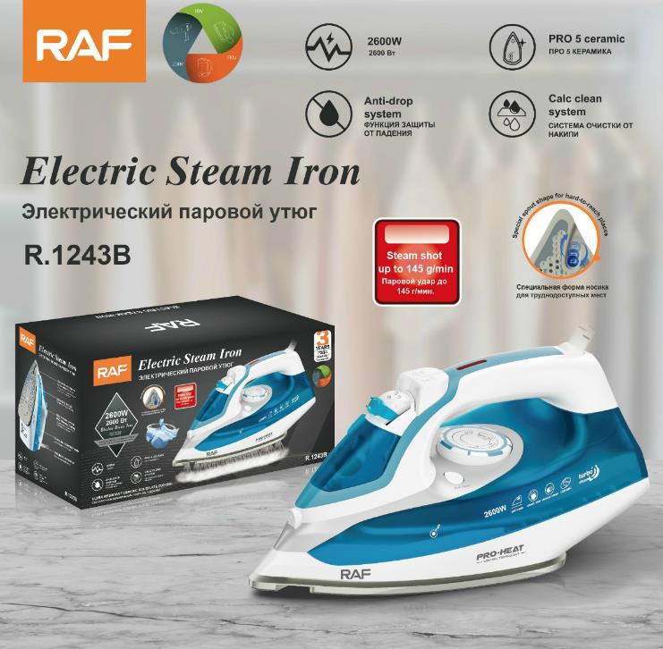 European Standard Household Steam Electric Iron Handheld Mini Garment Steamer Small Portable Ironing Machine R.1243