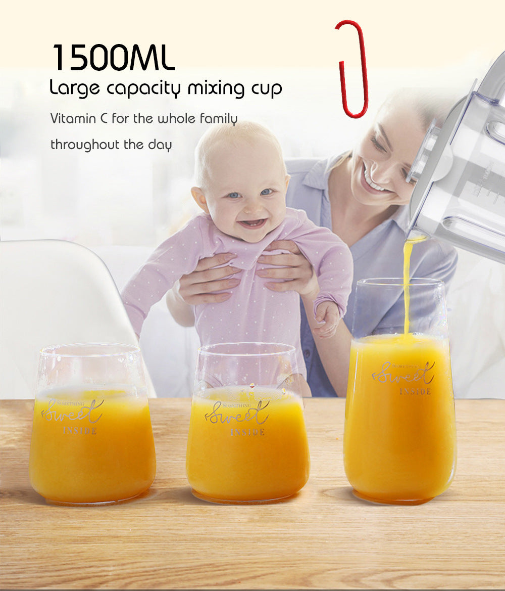 European Standard Blender for Home and Commercial Use, Smoothie Maker, Soy Milk Maker, Fruit Juicer, Plastic Cup Blender